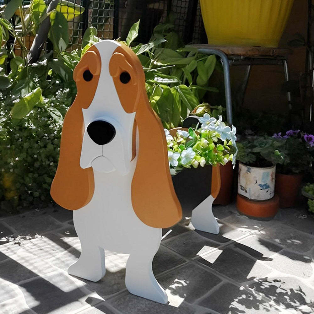 Basset Hound Planter-PLAWLTD