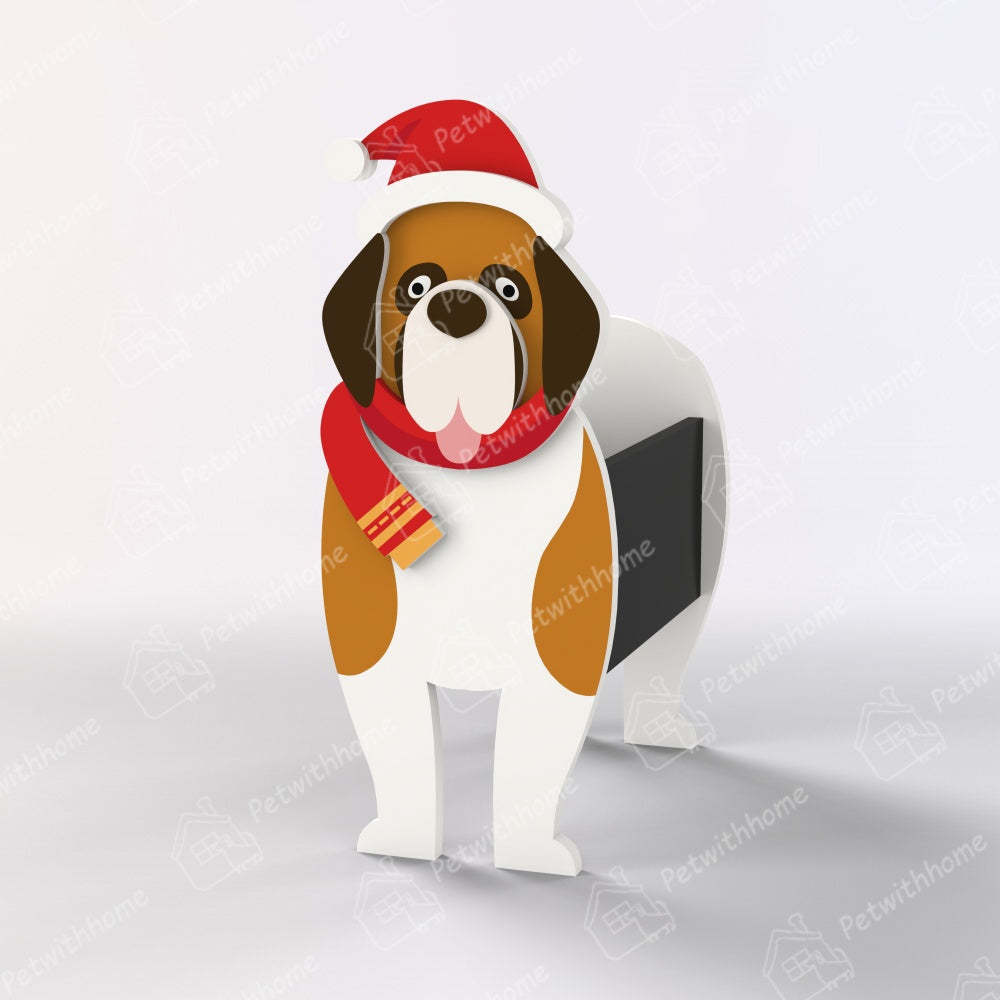 Bernese Mountain Dog Christmas Planter-PLAWLTD