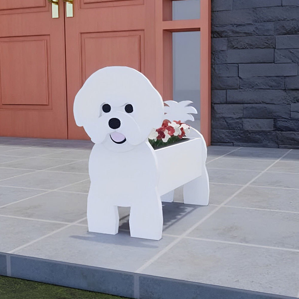 Bichon Fries Planter-PLAWLTD