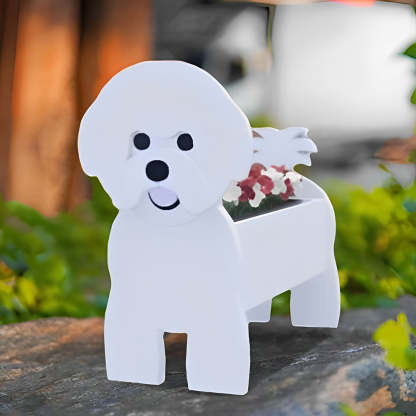 Bichon Fries Planter-PLAWLTD