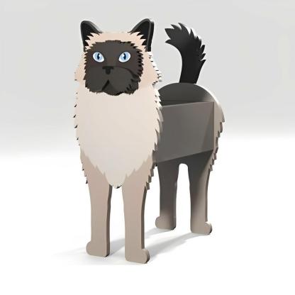 Birman Cat Planter-PLAWLTD