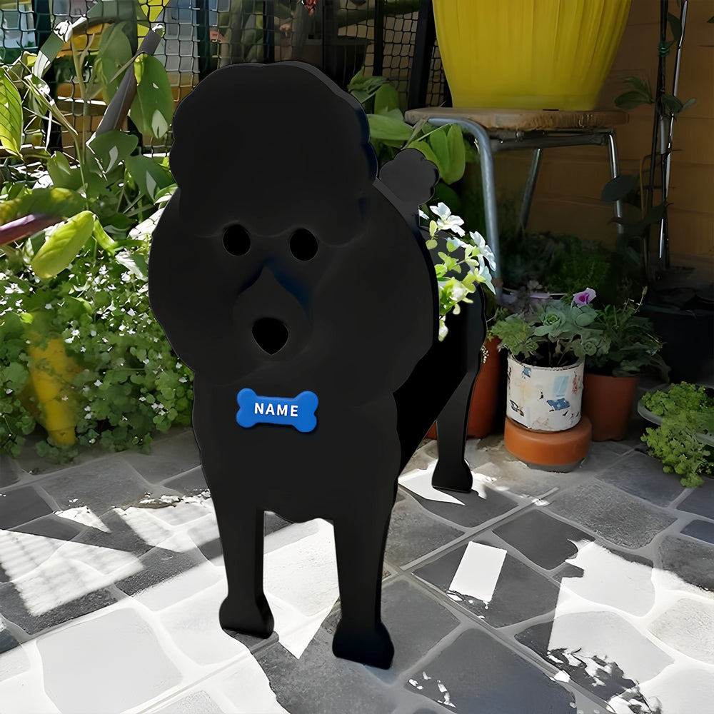 Black Poodle Planter-PLAWLTD