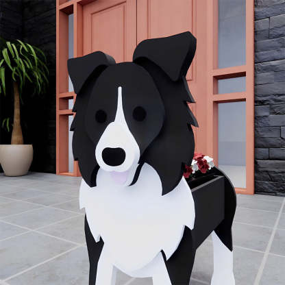 Border Collie Planter-PLAWLTD