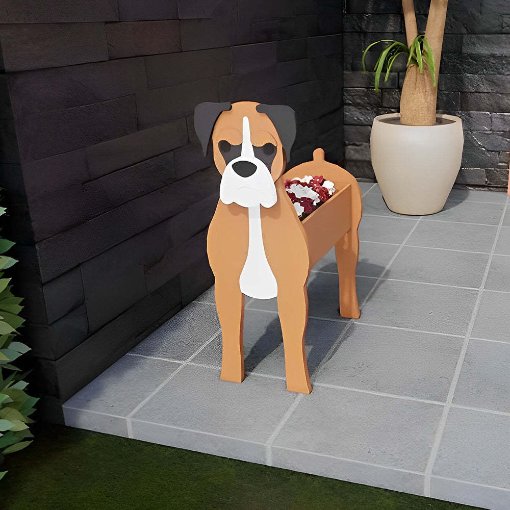 Boxer Dog Planter-PLAWLTD