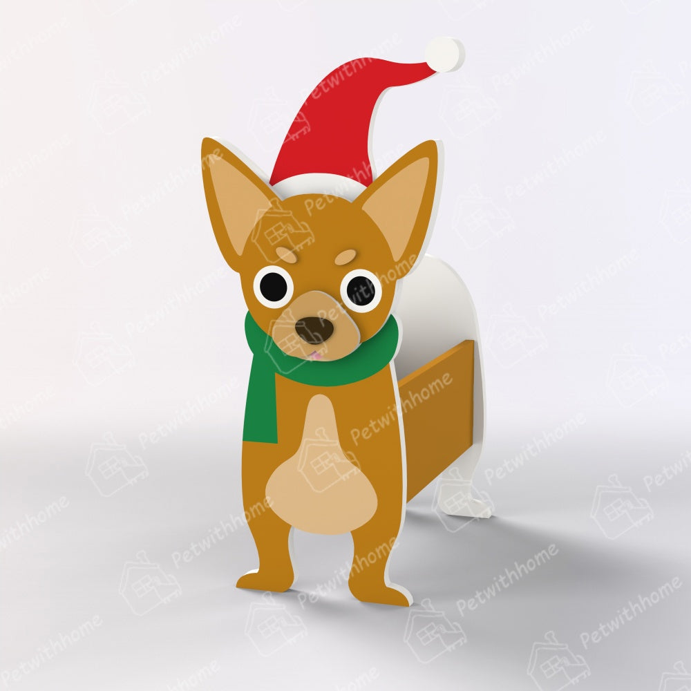 Chihuahua Christmas Planter-PLAWLTD