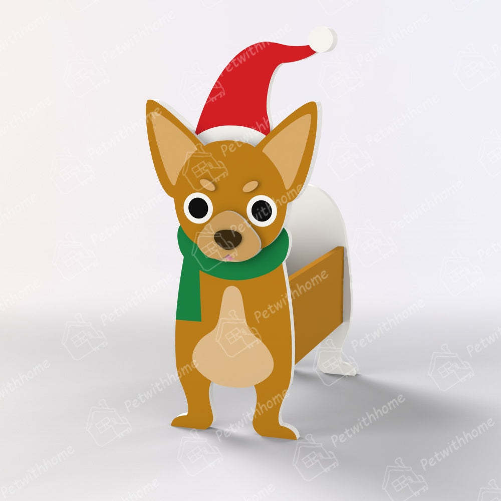 Chihuahua Christmas Planter-PLAWLTD