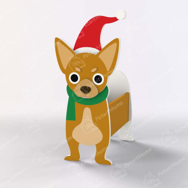 Chihuahua Christmas Planter-PLAWLTD
