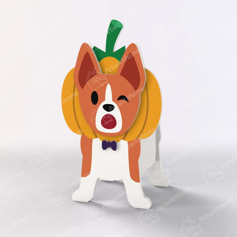 Chinese Native Dog Halloween Planter-PLAWLTD