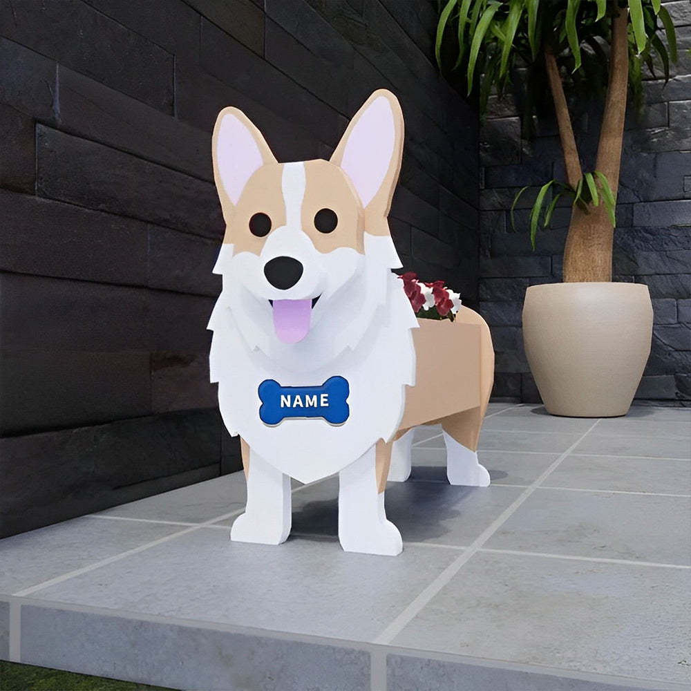 Corgi Planter-PLAWLTD