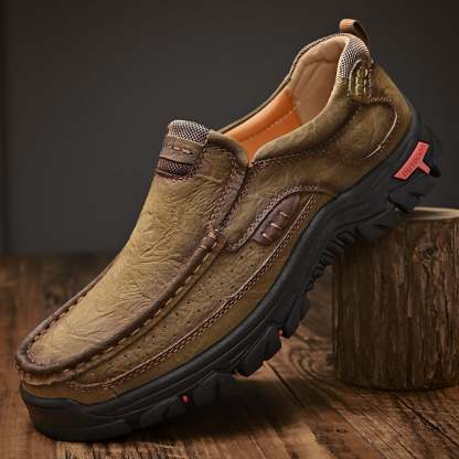 Brave Shoes™ Handmade Men's Leather Anti-Slip Lightweight Outdoor Boots