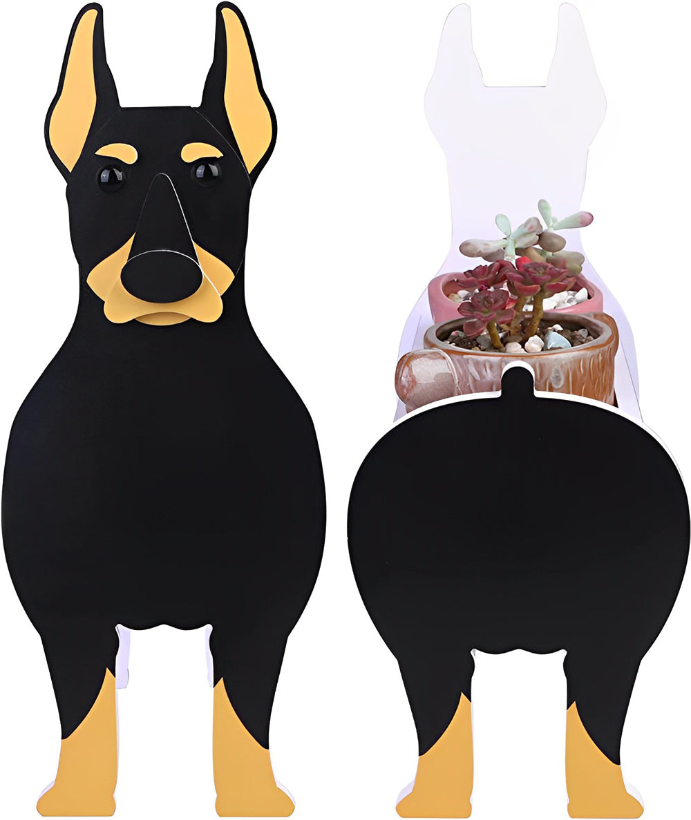 Doberman Pinscher Planter-PLAWLTD