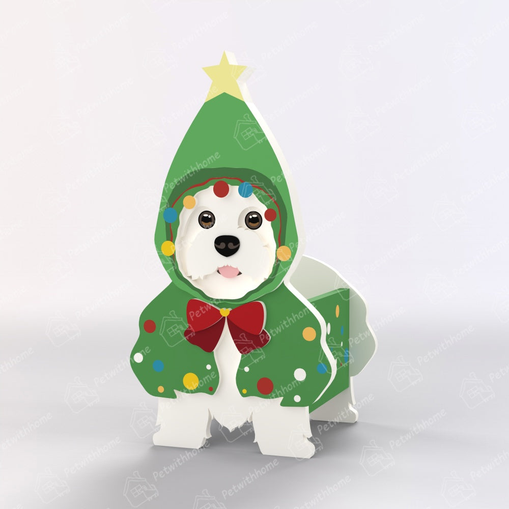 Doodle Christmas Planter-PLAWLTD