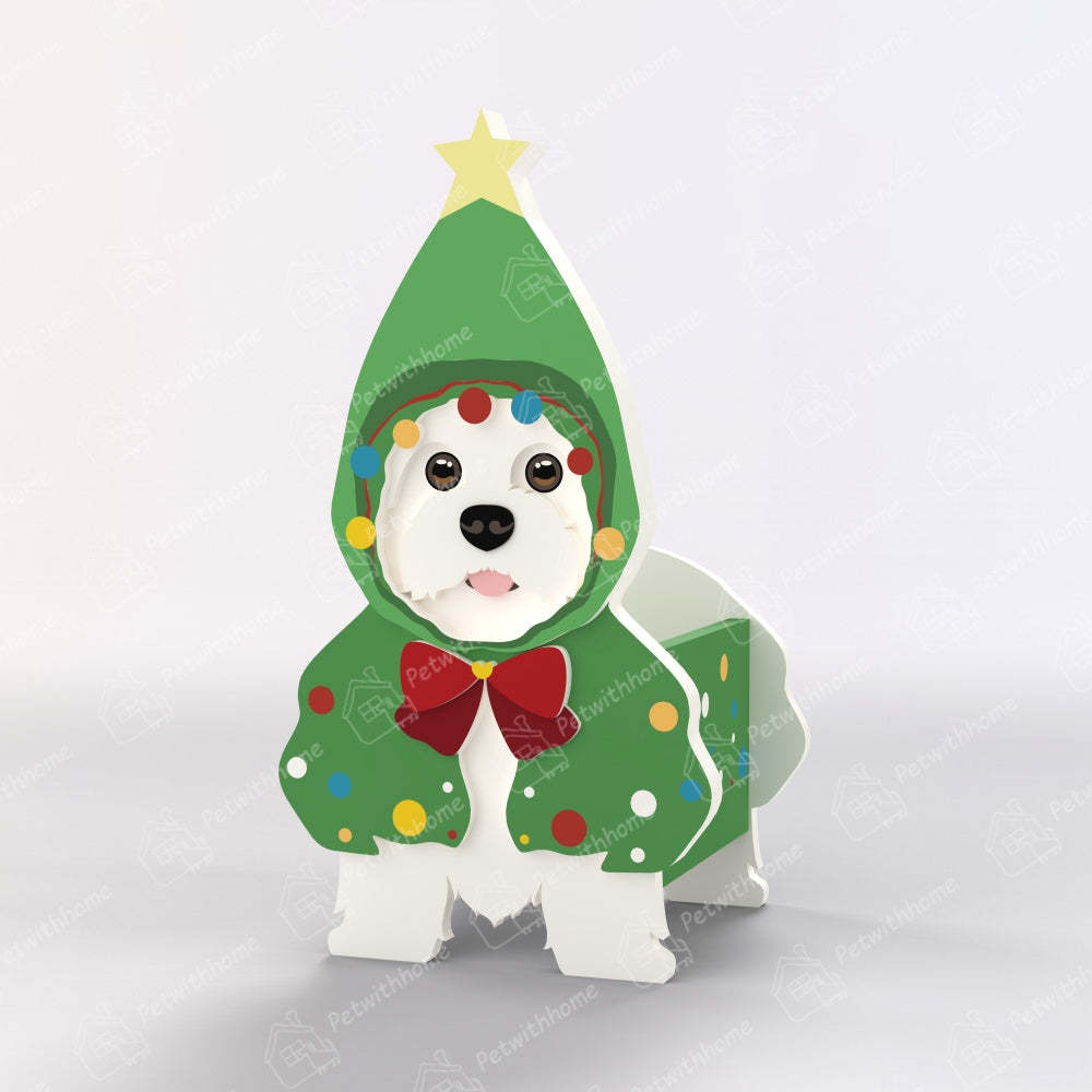 Doodle Christmas Planter-PLAWLTD