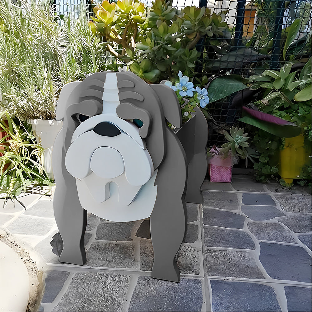 English Bulldog Planter-PLAWLTD
