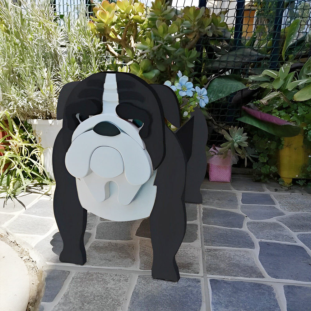 English Bulldog Planter-PLAWLTD