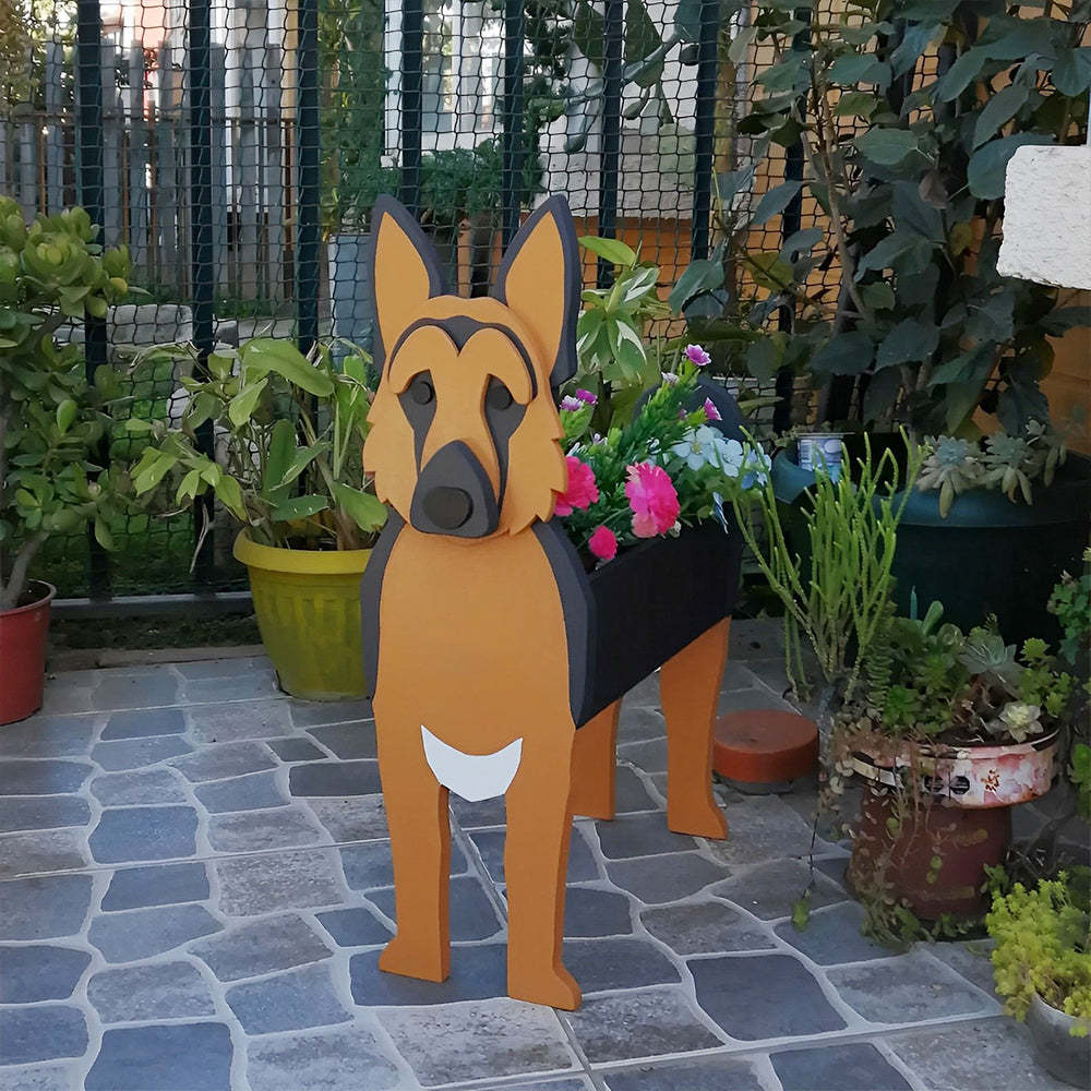 German Shepherd Planter-PLAWLTD