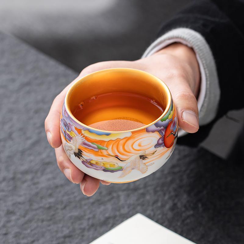 Tenmoku Colorful Cranes -Aintst™