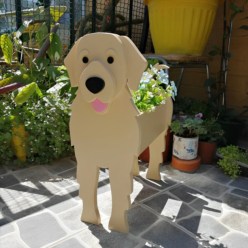 Golden Retriever Planter-PLAWLTD