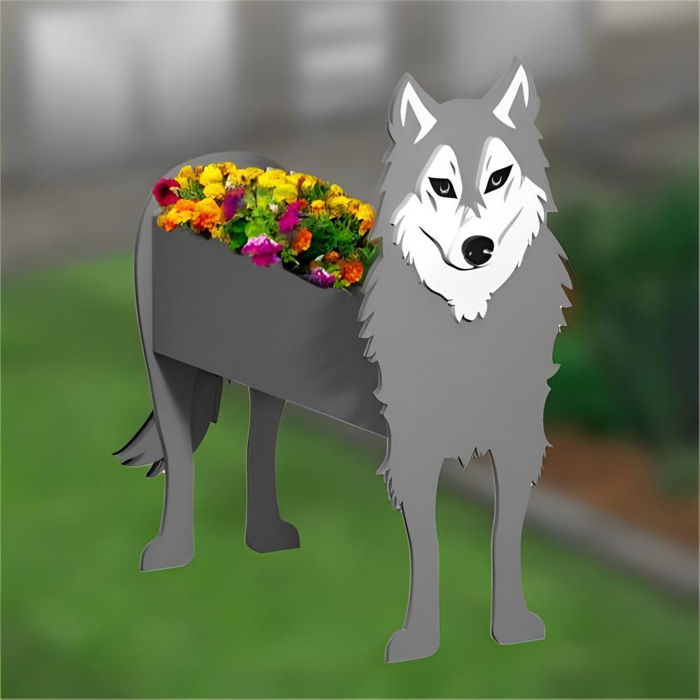 Grey Wolf Planter-PLAWLTD