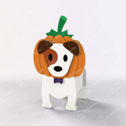 Jack Russell  Halloween Planter-PLAWLTD