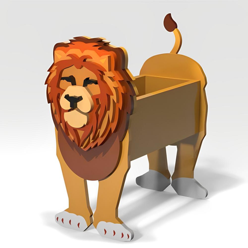 Lion Planter-PLAWLTD