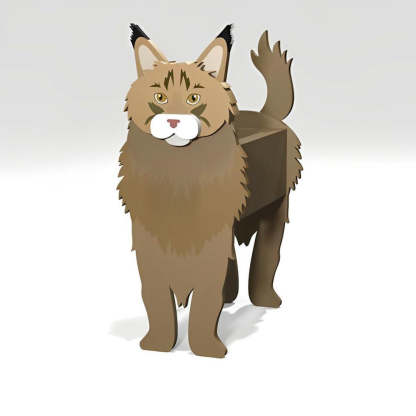 Maine Coon Planter-PLAWLTD