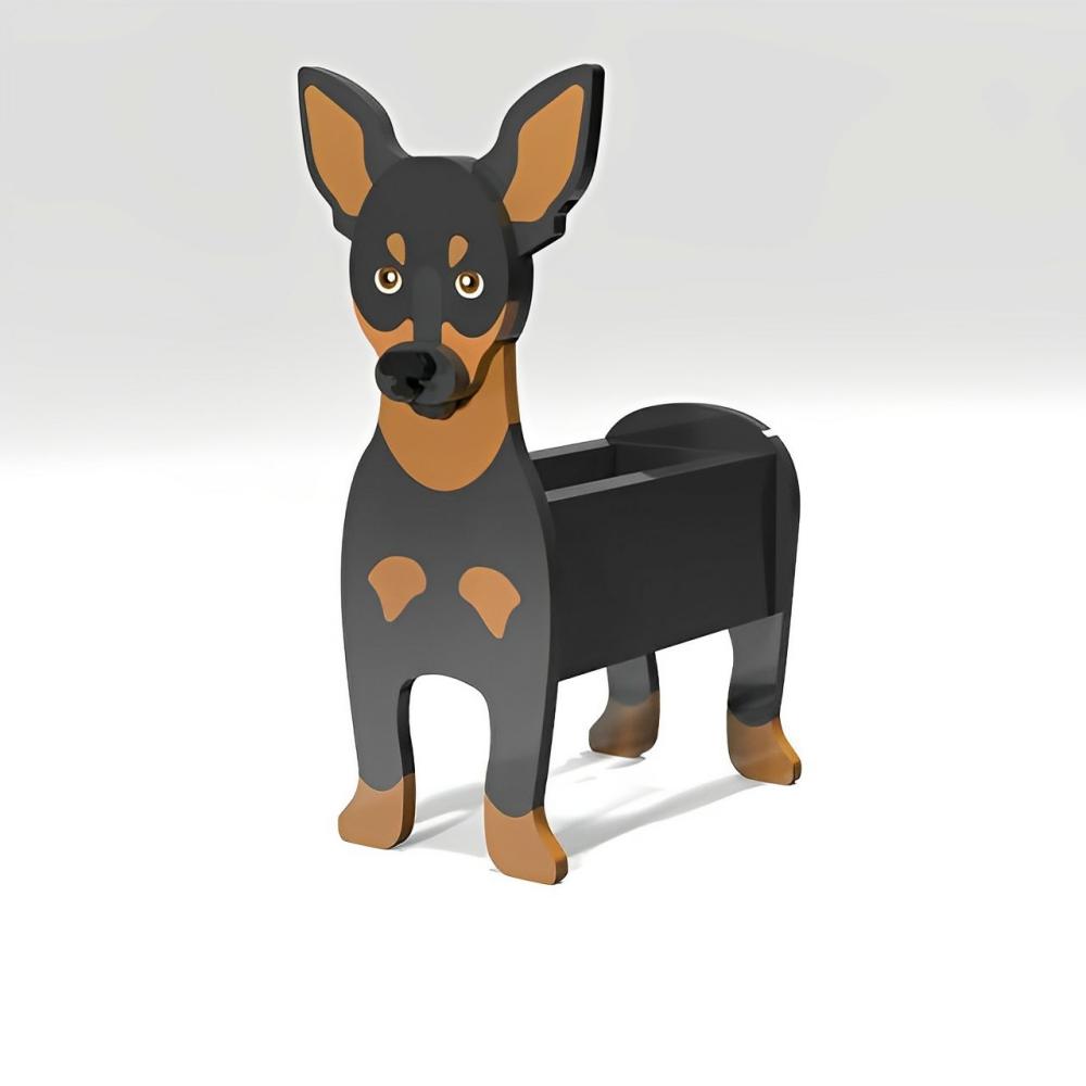 Mini Dobermann Planter-PLAWLTD