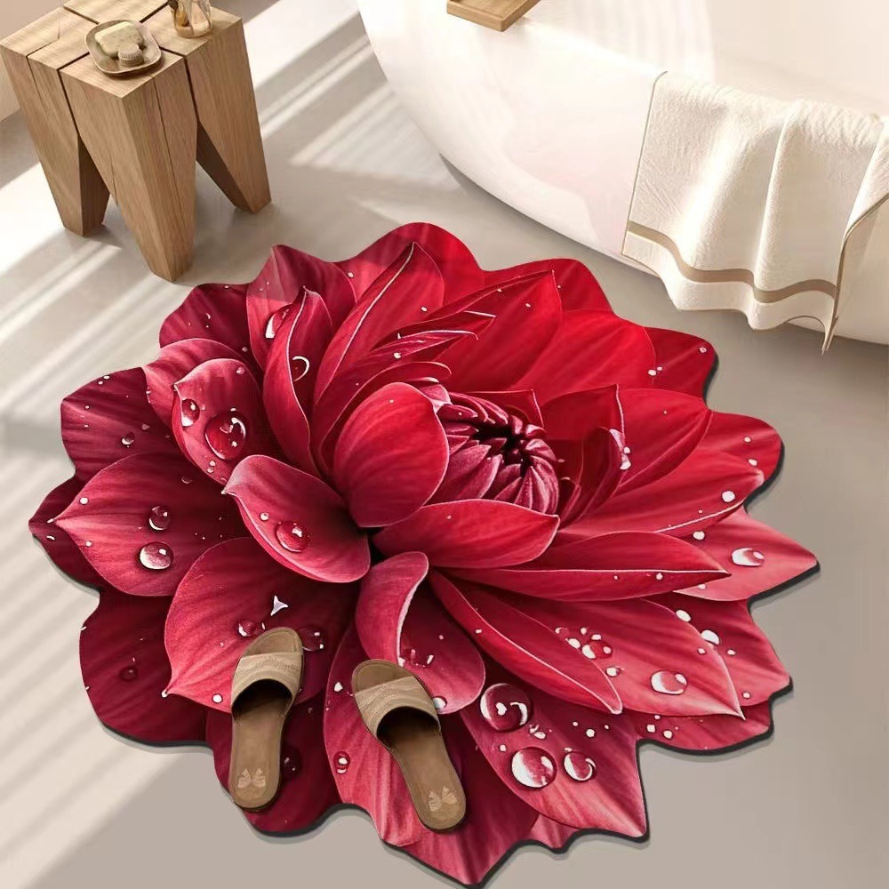 🌸Flower Diatomaceous Earth Mat-Non-slip and Durable-PLAWLTD