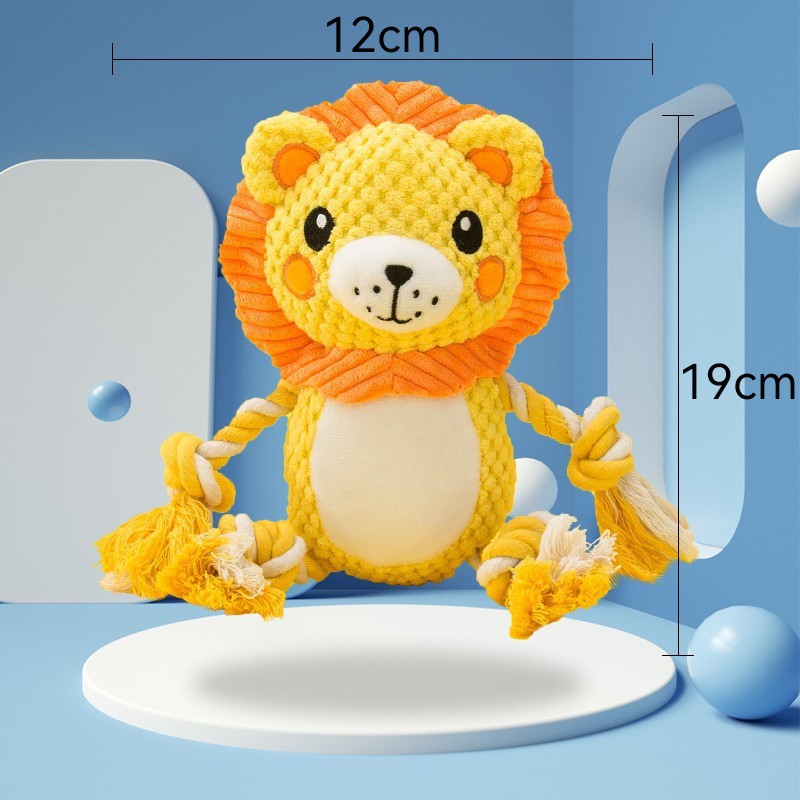 IMMORTAL SQUEAKER PLUSH TOY FOR AGGRESSIVE CHEWERS