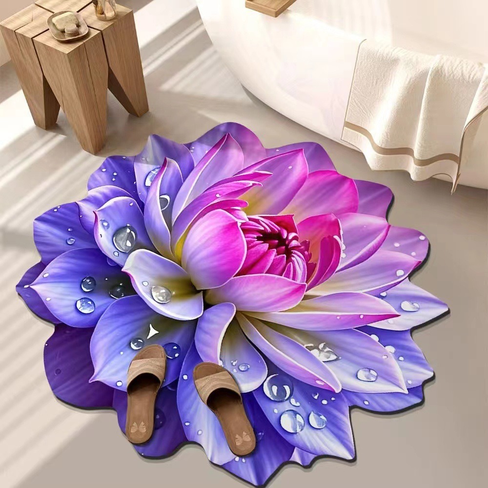 🌸Flower Diatomaceous Earth Mat-Non-slip and Durable-PLAWLTD