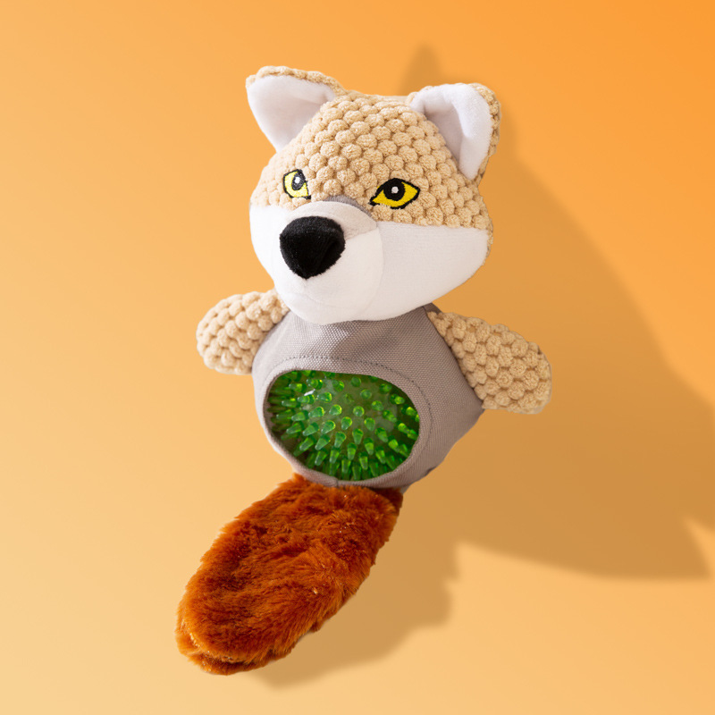 IMMORTAL SQUEAKER PLUSH TOY FOR AGGRESSIVE CHEWERS