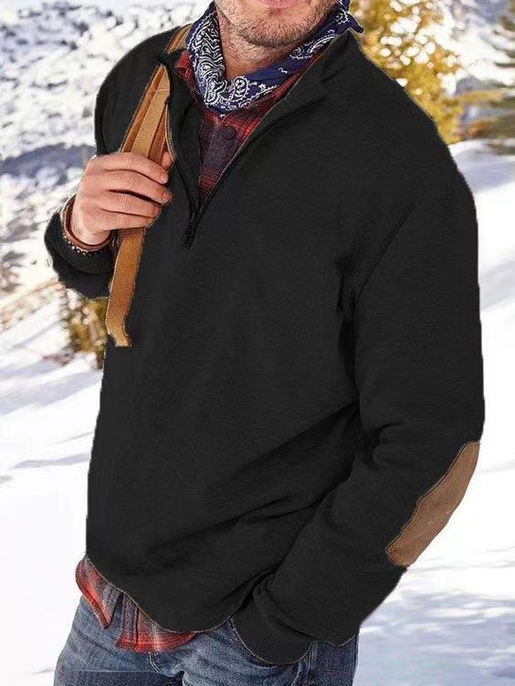 (🔥Hot Sale 49% OFF) Men's cashmere zipper casual jacket