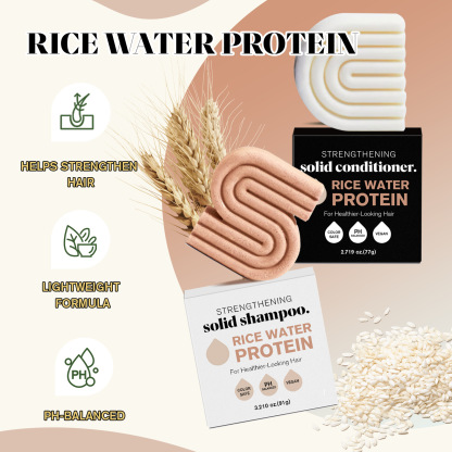 Rice Water Shampoo & Conditioner Combo