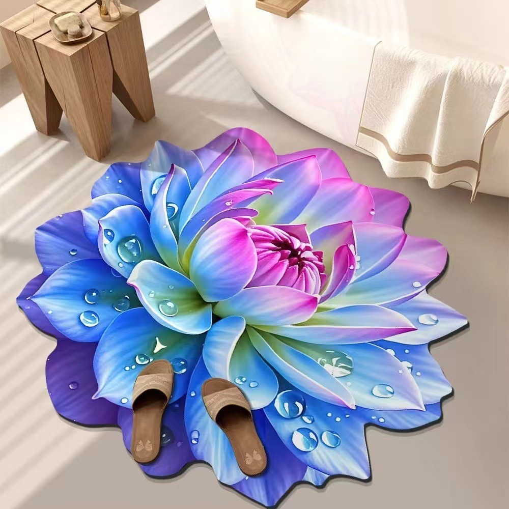 🌸Flower Diatomaceous Earth Mat-Non-slip and Durable-PLAWLTD