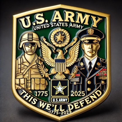 🎁Limited edition badge celebrating the 250th anniversary of the U.S. Navy!