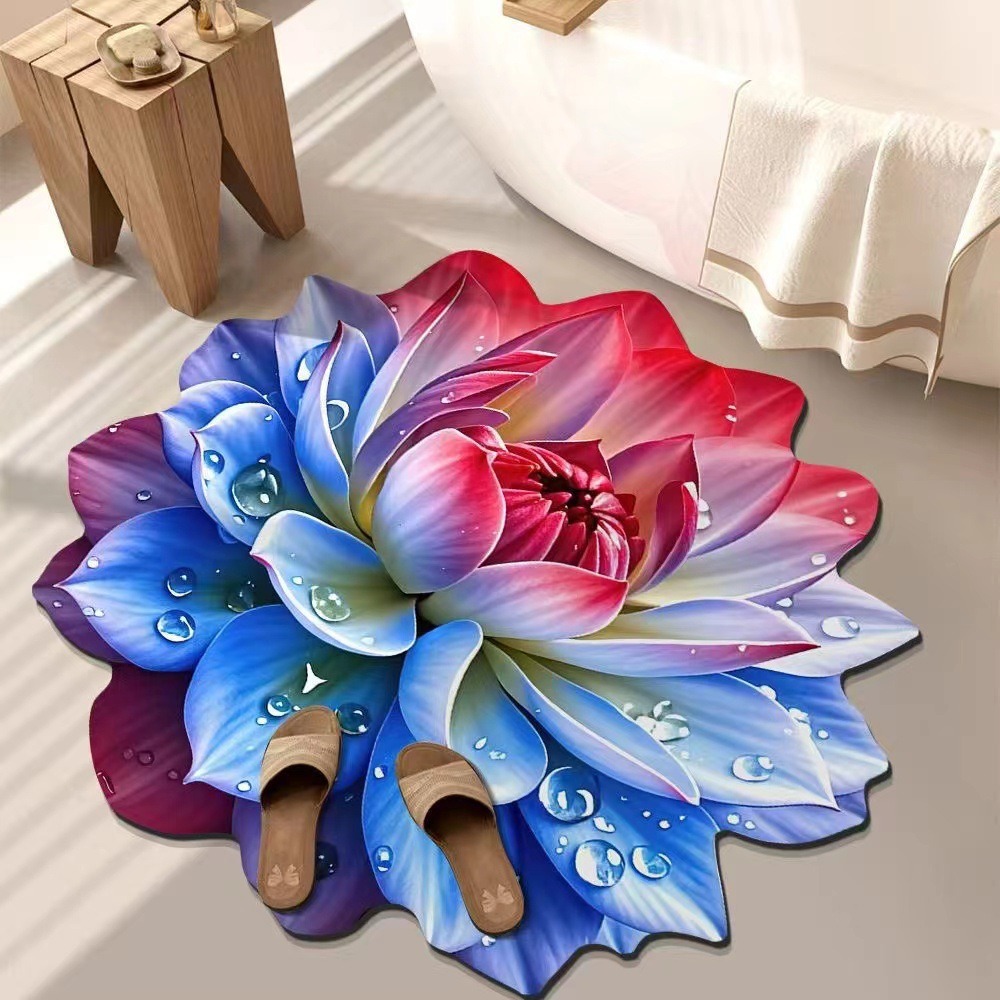 🌸Flower Diatomaceous Earth Mat-Non-slip and Durable-PLAWLTD