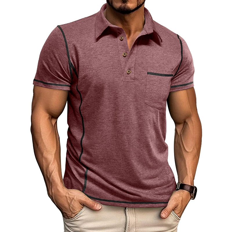 MARCO LUCA | Men's lapel polo shirt