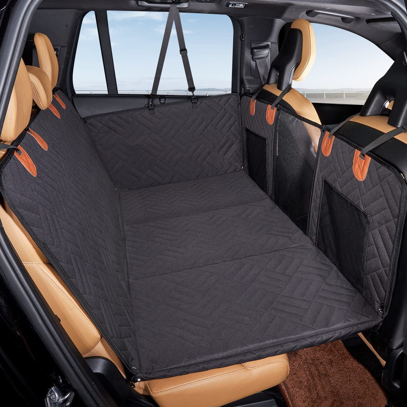 Back Seat Extender Dog Car Seat Cover