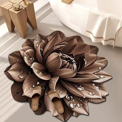 🌸Flower Diatomaceous Earth Mat-Non-slip and Durable-PLAWLTD