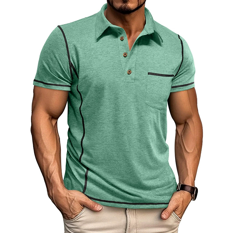 MARCO LUCA | Men's lapel polo shirt