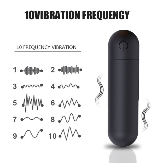 Personal massager with 10 vibration settings-PLAWLTD