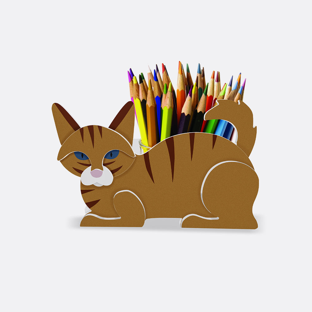 Orange Cat Planter-PLAWLTD