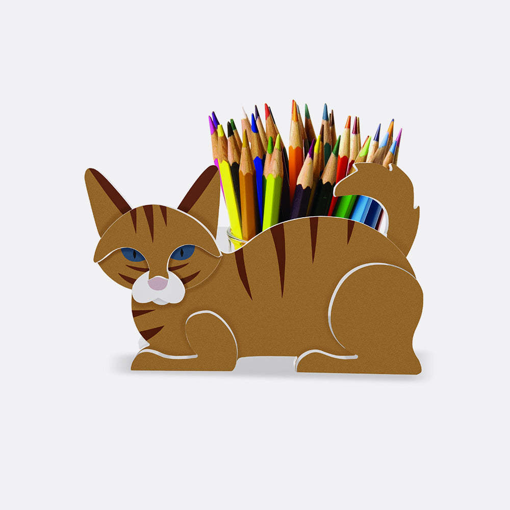 Orange Cat Planter-PLAWLTD