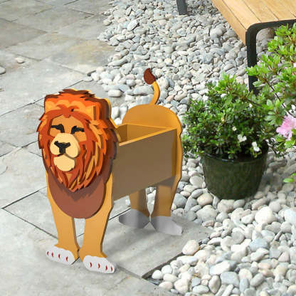 Lion Planter-PLAWLTD