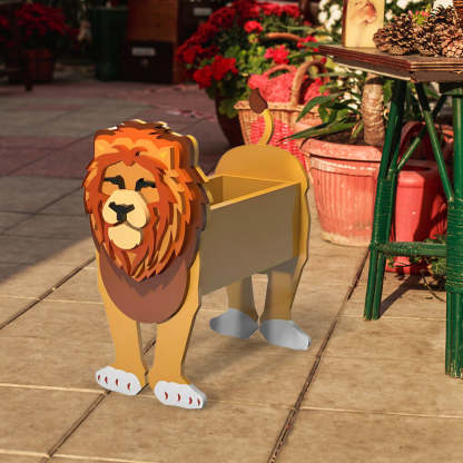 Lion Planter-PLAWLTD