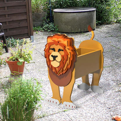 Lion Planter-PLAWLTD