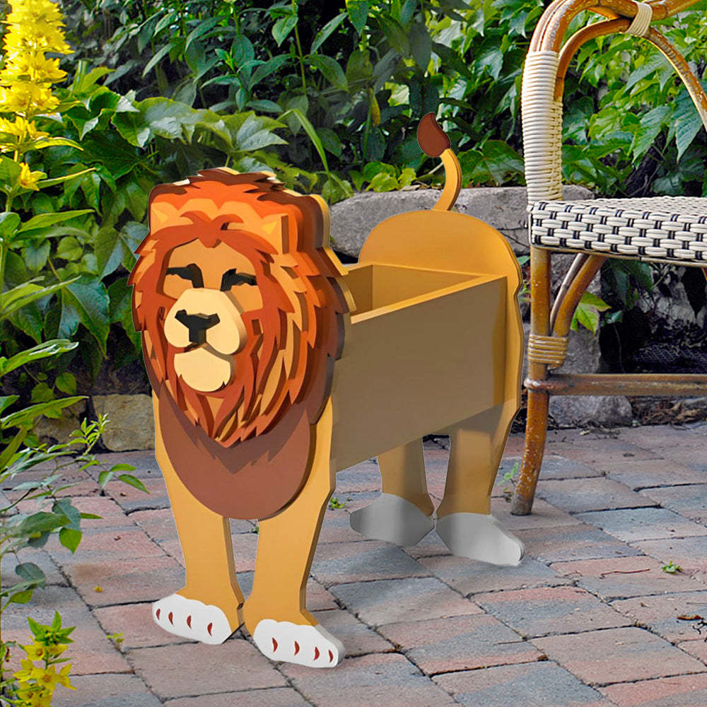 Lion Planter-PLAWLTD
