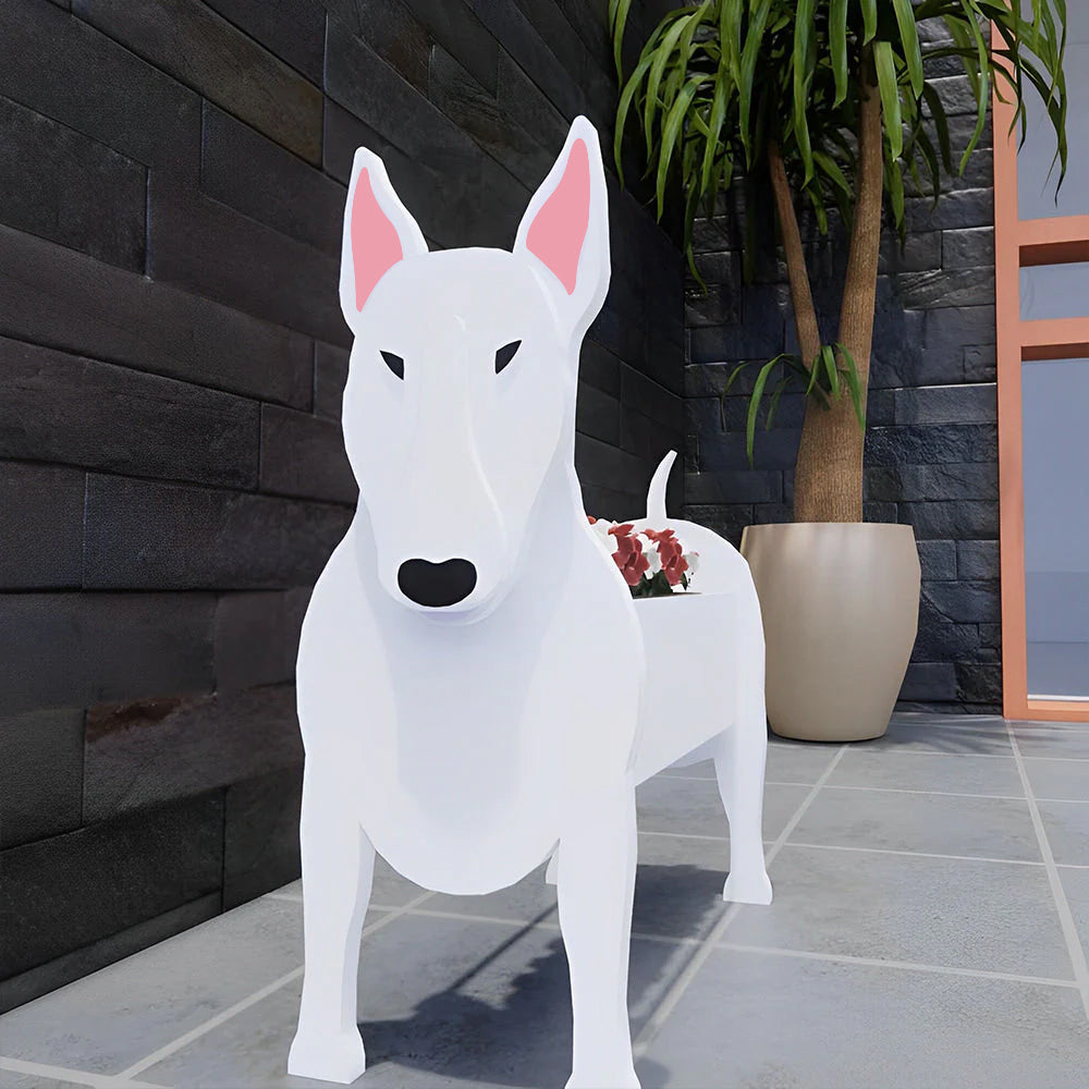 Bull Terrier Planter-PLAWLTD