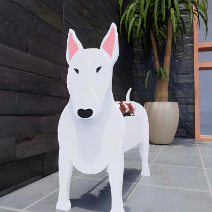 Bull Terrier Planter-PLAWLTD