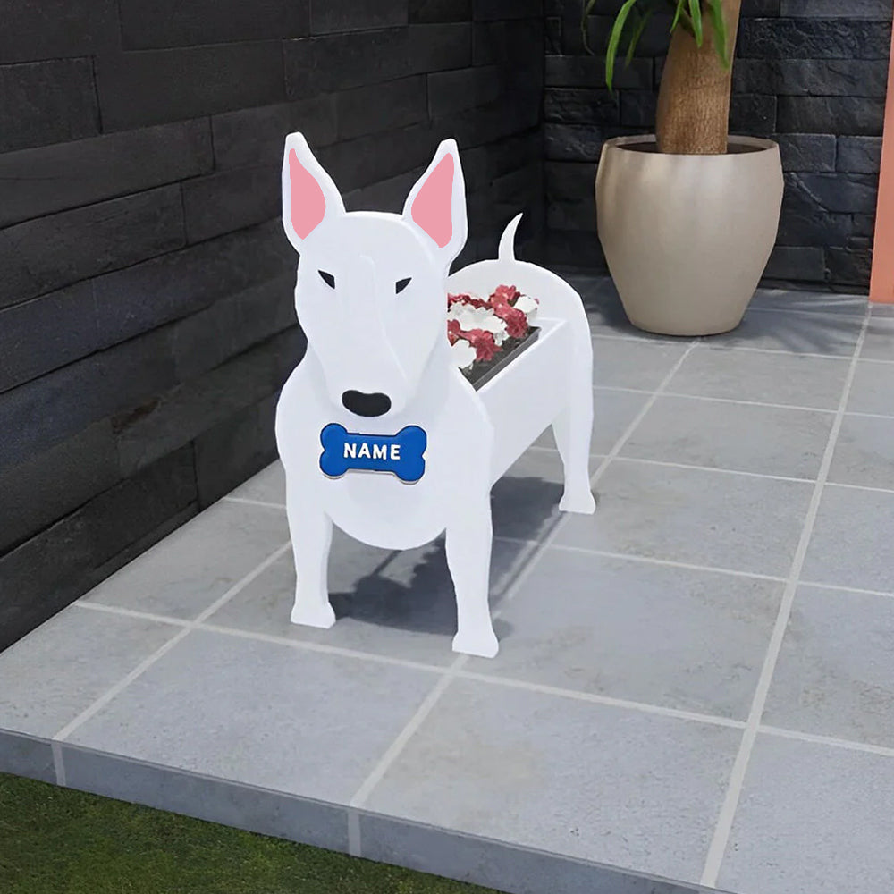 Bull Terrier Planter-PLAWLTD
